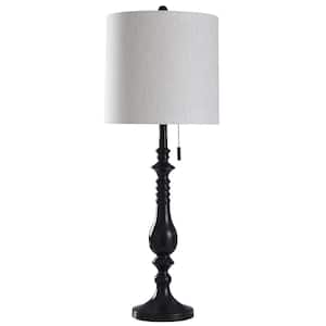 Finial 36 in. Oil Rubbed Bronze Table Lamp