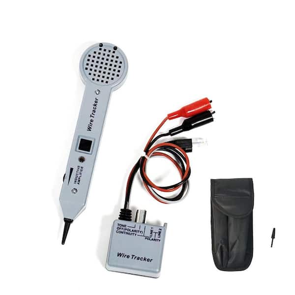 High Accuracy Wire Tracer Tone Generator with Adjustable Volume and Probe Kit