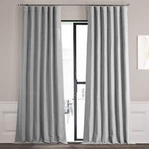 Vista Grey Rod Pocket Blackout Curtain - 50 in. W x 120 in. L (1 Panel)