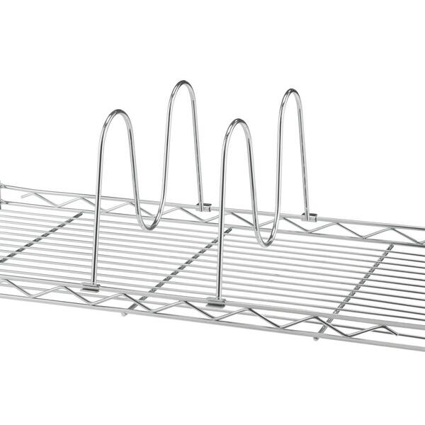 Trinity | EcoStorage Chrome Wire Dividers for Trinity Pantry Rack | Set of 4