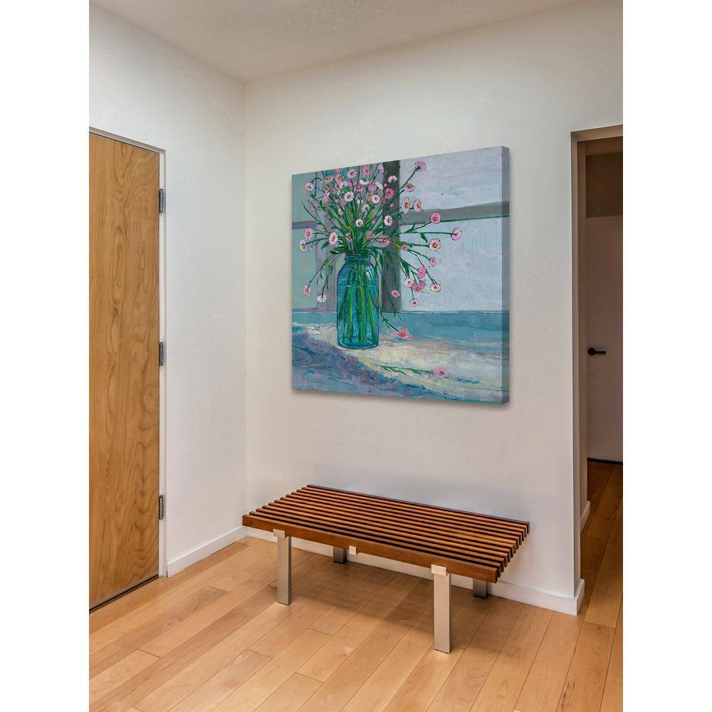 24" x 24" Multicolor Floral Arrangement on Canvas