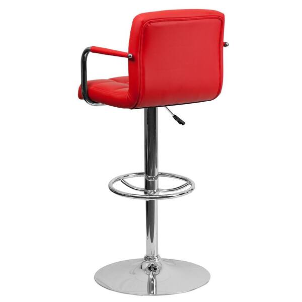 Red bar best sale height stools