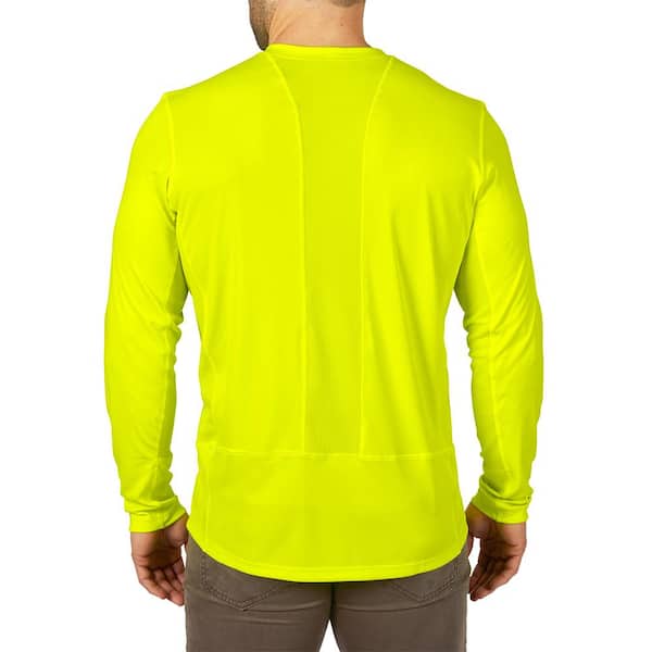 hi vis dri fit long sleeve