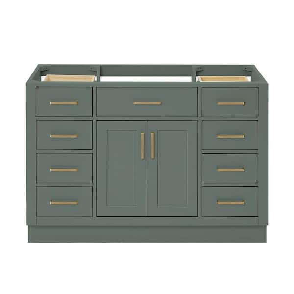 Hepburn 48 in. W x 21.5 in. D x 34.5 in. H Bath Vanity Cabinet without Top in Vintage Green