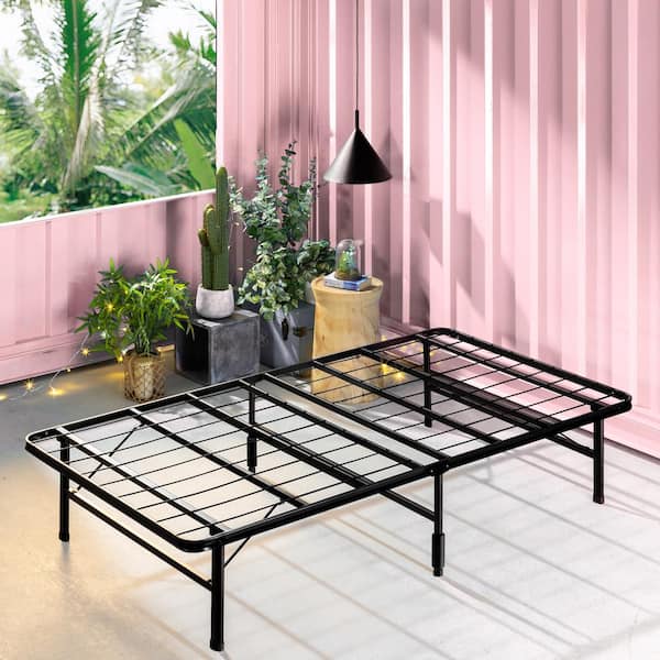 Metal Bed Frame Without Headboard, Metal Bed Frame Assembly
