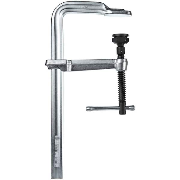 BESSEY ClassiX International 24 in. Capacity All Steel Clamp with Heavy Duty Pad 5-1/2 in. Throat Depth