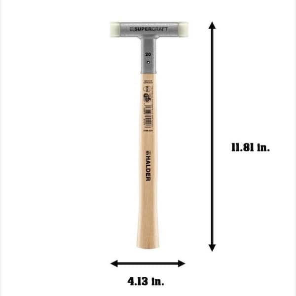 Halder Supercraft 20 Dead Blow 0.54 lbs. Nylon Hammer with 11.81