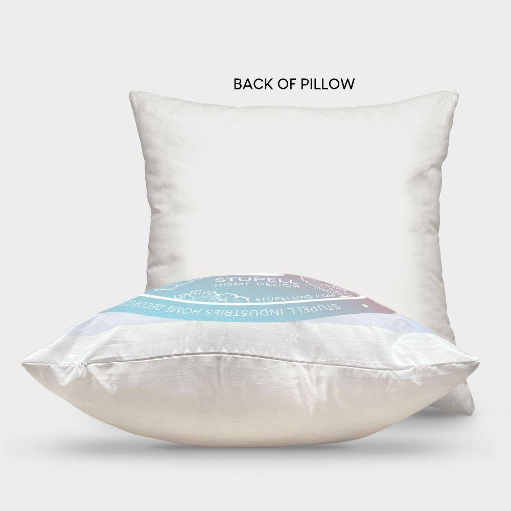 Glam Fragrance Fashion Book Stack Black and White Pillow