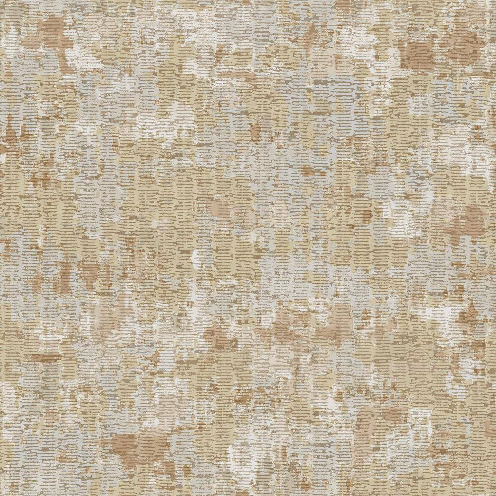 Italian Design Beige Crackle Bark Effect Matte Finish Non-Pasted Vinyl on N