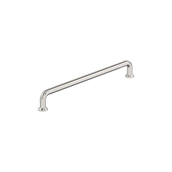 Amerock Factor 7-9/16 in. (192mm) Modern Polished Nickel Arch Cabinet Pull