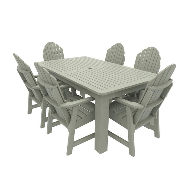Highwood Muskoka 7-Pieces 42 in. to 72 in. Bistro Dining Set
