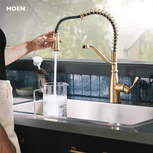 MOEN Nolia Single-Handle Pre-Rinse Spring Pulldown Sprayer Kitchen