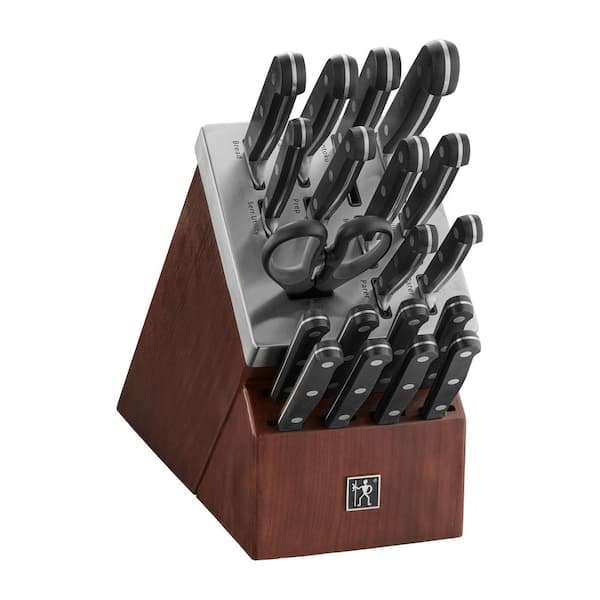 Henckels Solution 12-piece Knife Block Set - Walnut