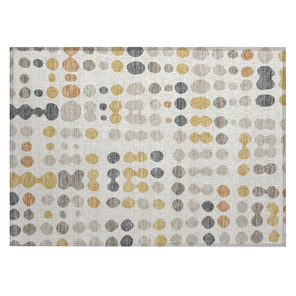 Chantille Machine Washable Indoor/Outdoor Abstract ACN2981 Ivory 3 ft. x 4 ft. Area Rug price history on PriceWatchPro