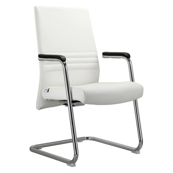 Leisuremod Aleen MidCentury Modern Office Chair with Upholstered Faux