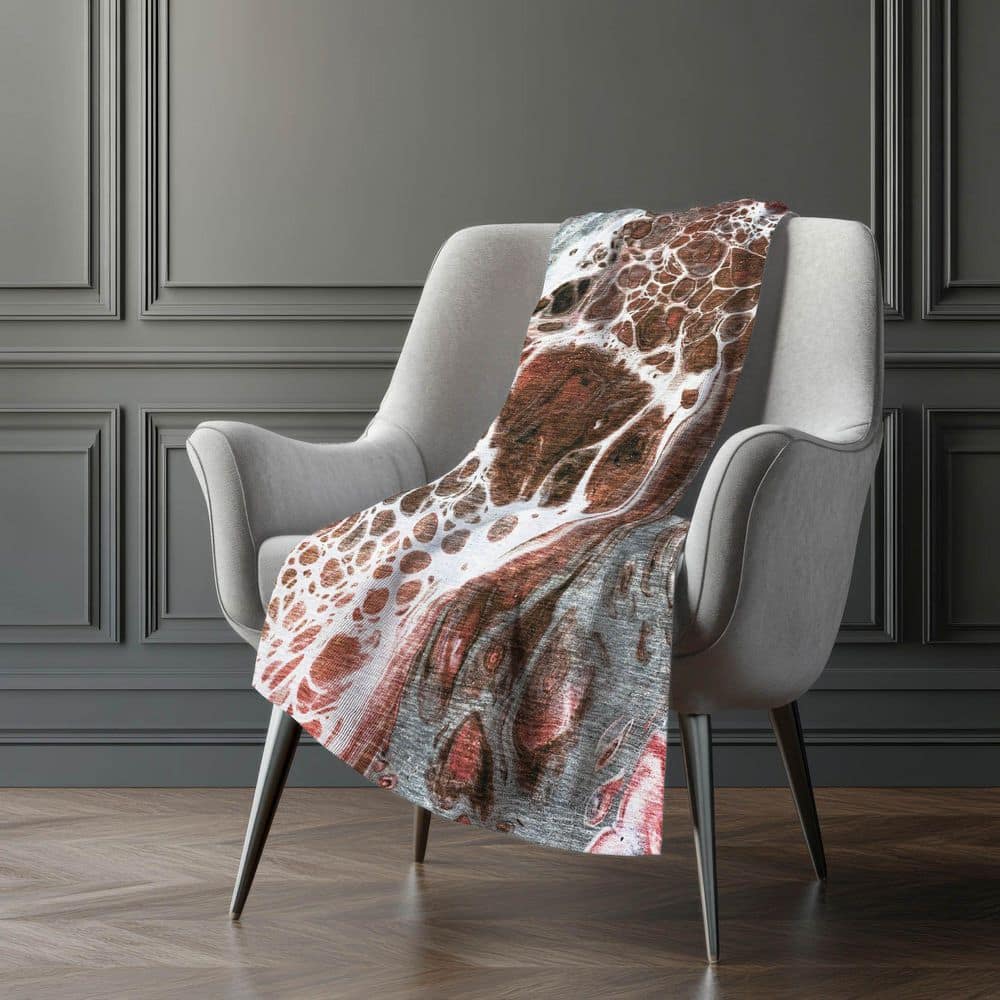 Premium Machine Washable ASB682 Paprika 50 in. x 70 in. Sherpa Throw Blanket price history on PriceWatchPro