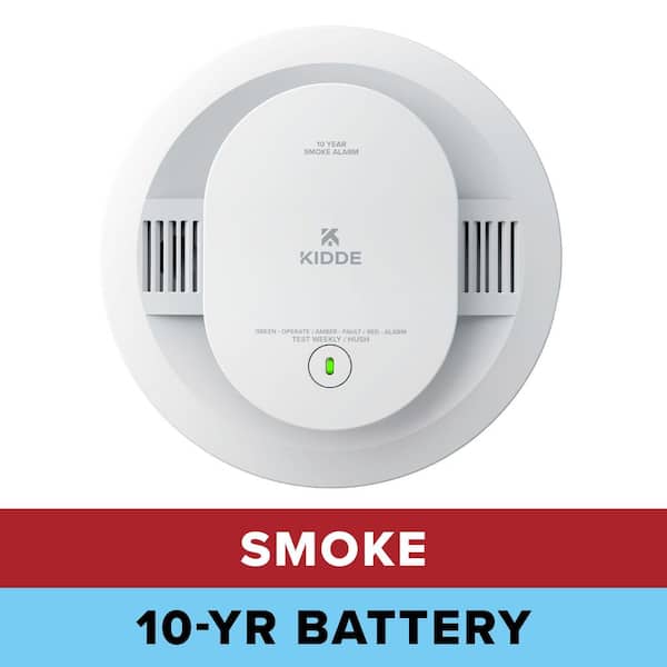 10-Year Battery-Powered Smoke Detector, 20SD10