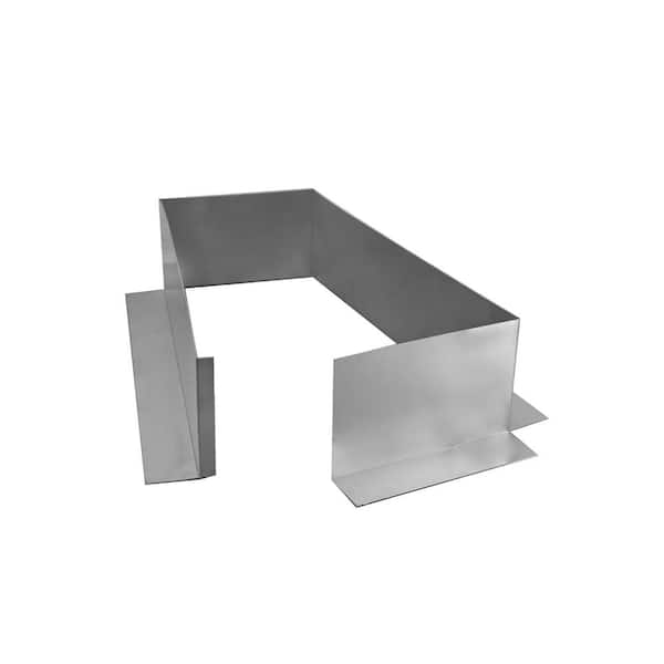 8 in. x 18 in. x 5 in. Tall Open Pitch Pan with Open Bottom