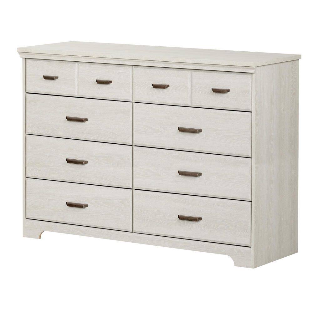 Versa Winter Oak 57.75 in. Chest of Drawers