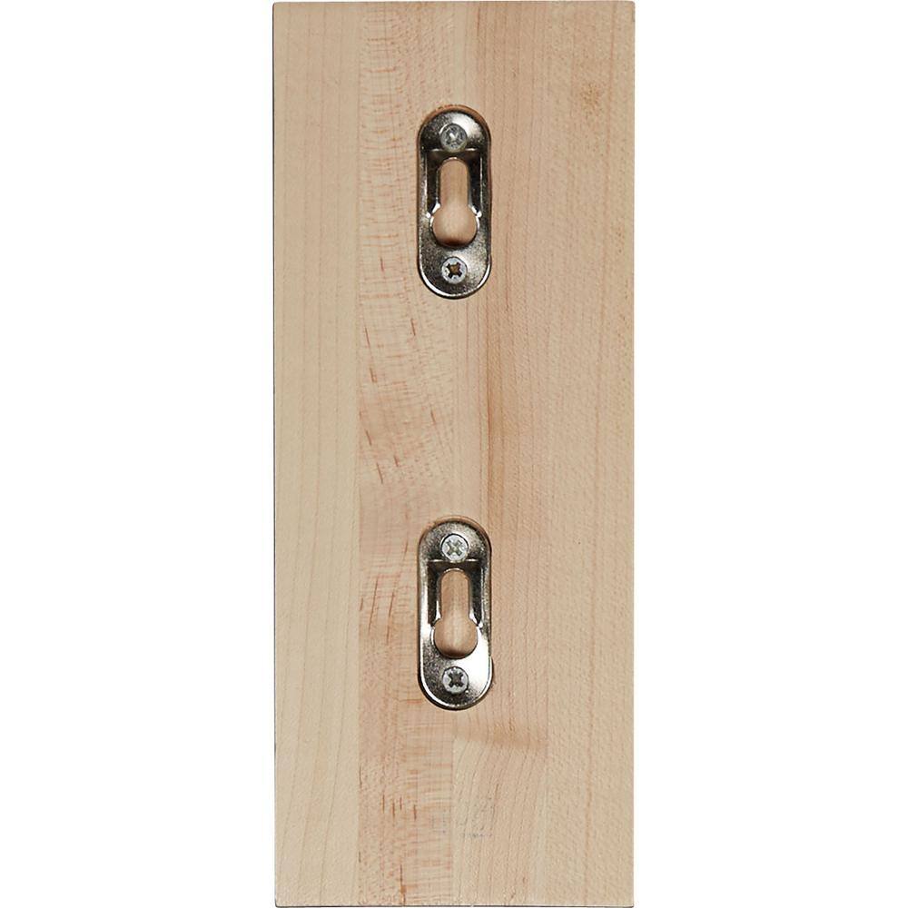 Cherry Wood 8" Hand-Carved Recessed Corbel
