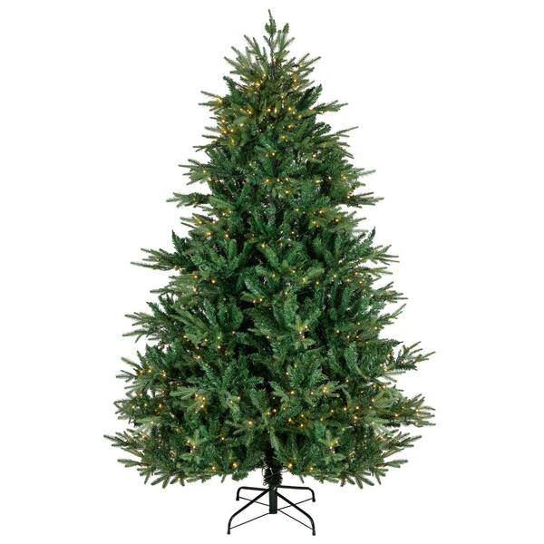 northlight seasonal red & green lighted christmas tree