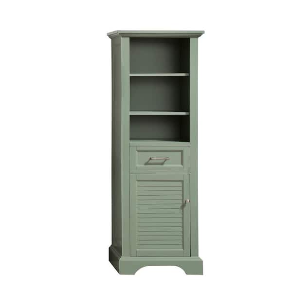 Avanity Colton 22 in. W x 16 in. D x 65 in. H Floor Cabinet in. Basil Green Finish