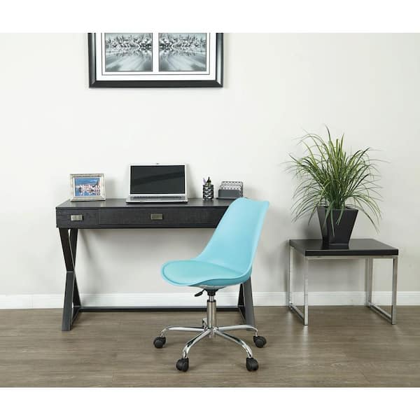 OSP Home Furnishings Emerson Teal Office Chair