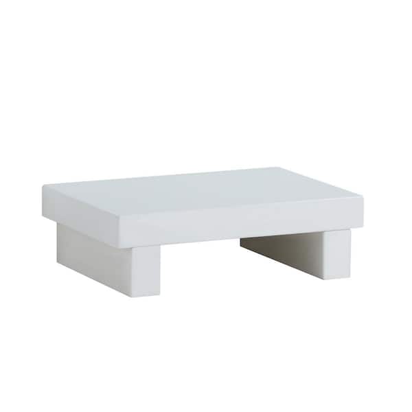 Furniture of America Trakehar Low-Profile Glossy White Furniture of America Trakehar Low-Profile Glossy White
