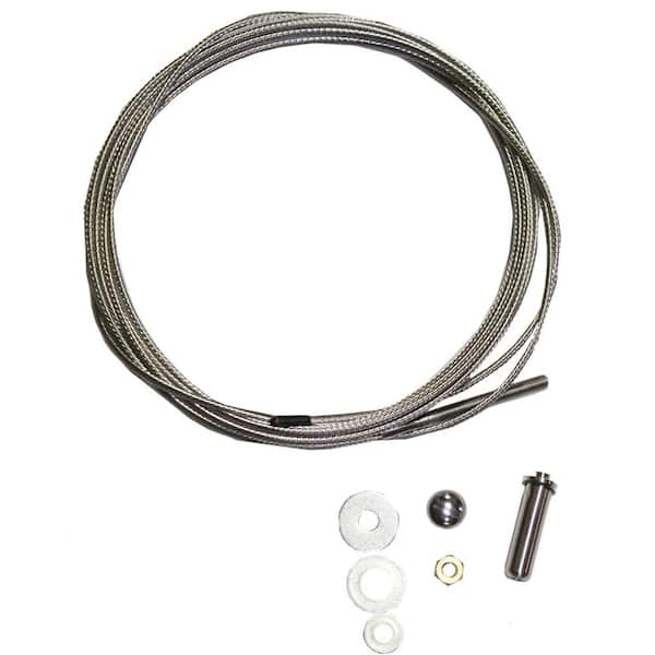 Unbranded Vista Stainless Steel Cable Infill Pack 1/8 in. x 15 ft. for Cable Railing System