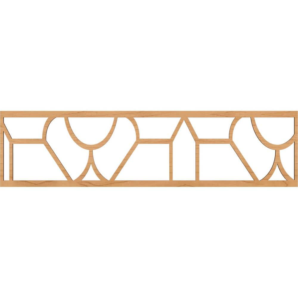 Maple Millwork Ekena Millwork Whitechapel Fretwork 0.25 in. D x 47 in. W x 12 in. L ...