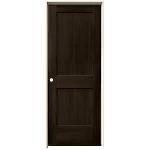 24 in. x 80 in. Monroe Espresso Stain Right-Hand Molded Composite Single Prehung Interior Door