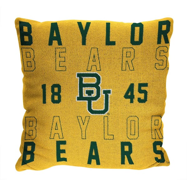 THE NORTHWEST GROUP NCAA Baylor Stacked Throw Pillow