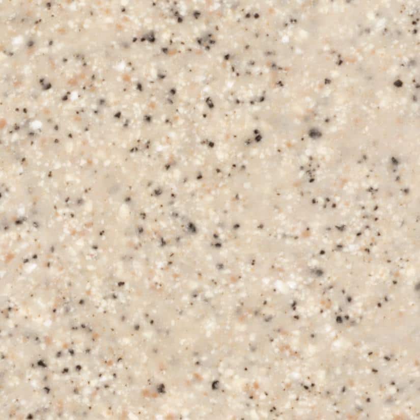 25'' Bermuda Sand Solid Surface Double Bowl Drop-In Kitchen Sink