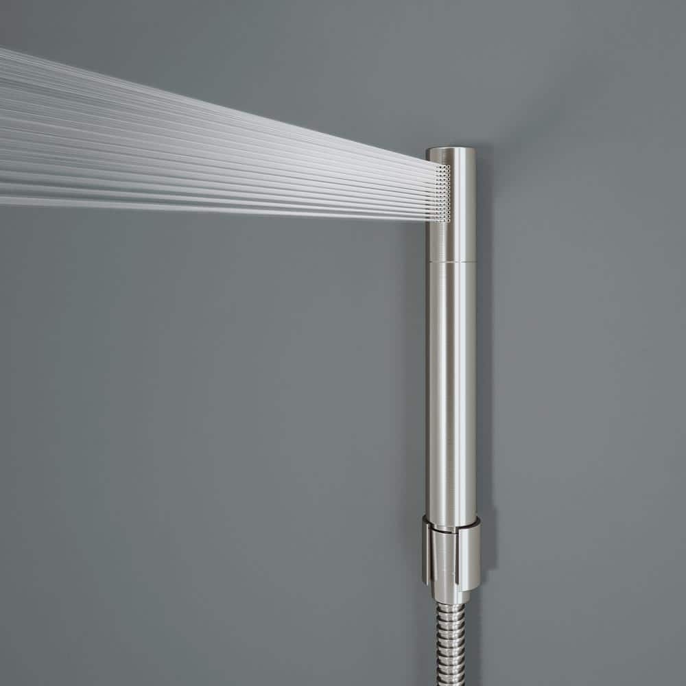 Orchid 39" Stainless Steel 2-Jet Shower Panel with Hand Wand