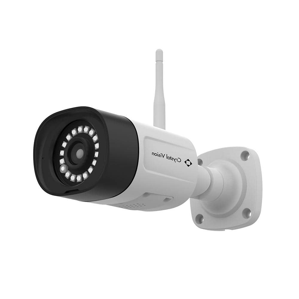 Crystal Vision 3MP AI-Powered Floodlight & Two Way Audio Camera with Panic Siren (CVT-35WB)