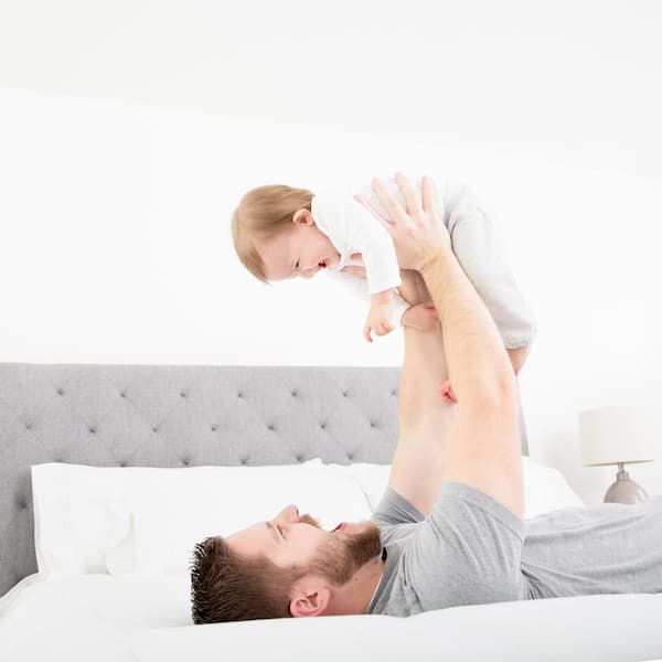 Brookside Soft Jersey Mattress Protector - Waterproof and Dust Mite Proof - Queen