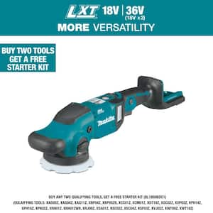 18V LXT Lithium-Ion Brushless Cordless 5 in./6 in. Dual Action Random Orbit Polisher (Tool Only)