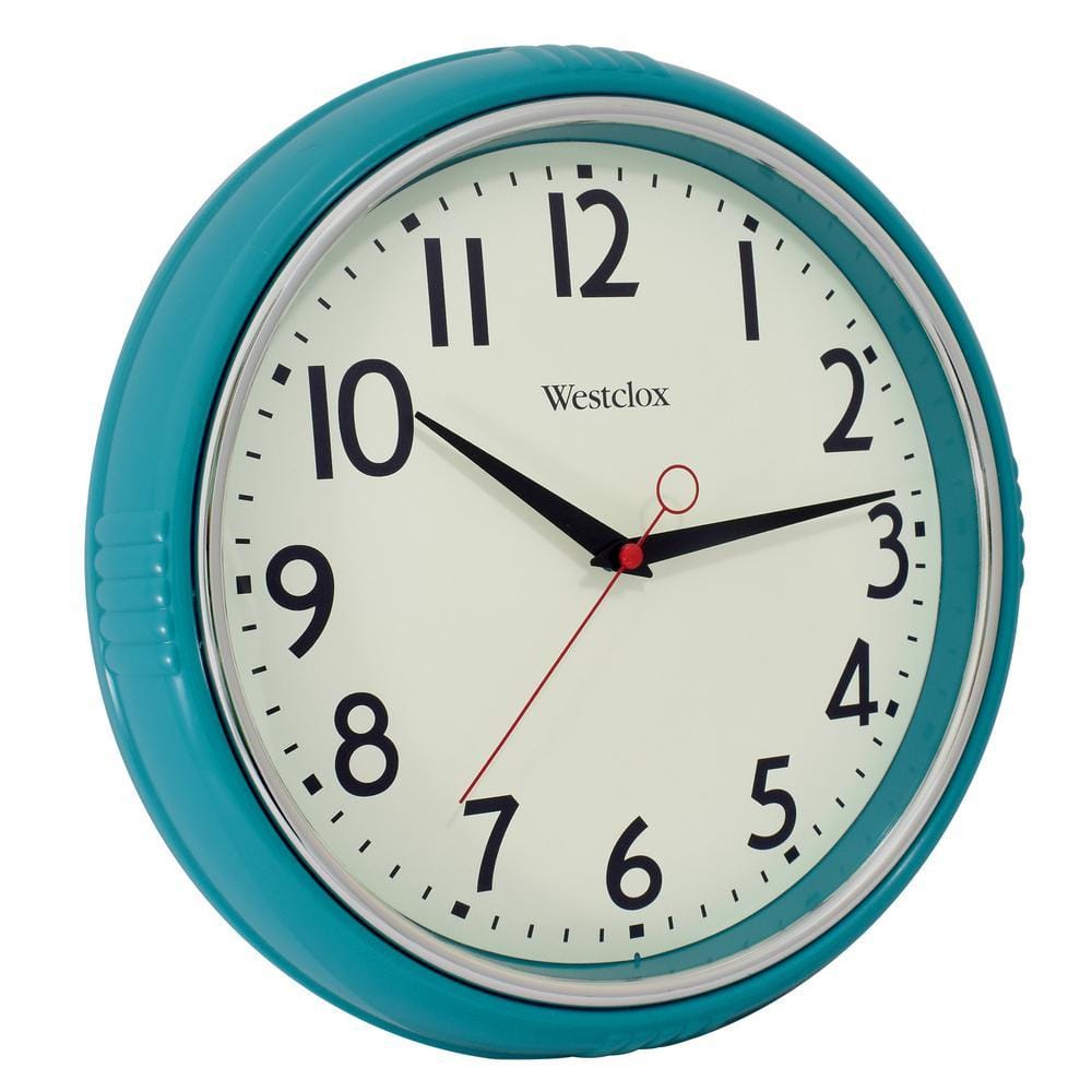 teal-westclox-wall-clocks-