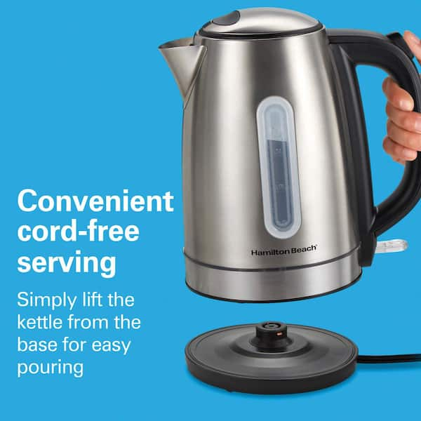 Corded electric outlet kettle