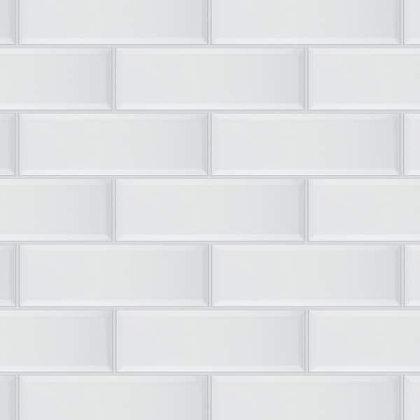 Merola Tile Santorini Loft Blanco 4 in. x 11-7/8 in. Ceramic Wall Tile (11.56 sq. ft./Case)