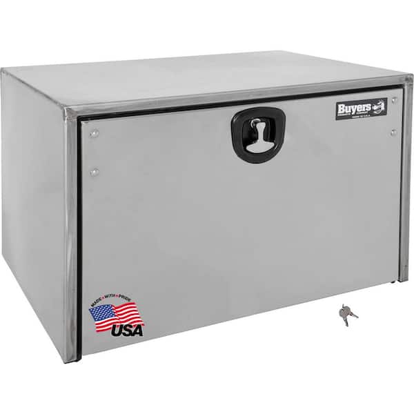 BUYERS PRODUCTS 18 in. x 18 in. x 24 in. Stainless Steel Underbody Truck Tool Box