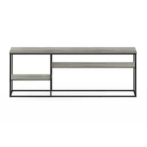 Moretti 60 in. French Oak Grey Modern Lifestyle TV Stand Fits TV's up to 65 in.