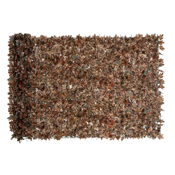 NATURAE DECOR 40 in. Green Artificial Wild Oak Foliage Screen Blind