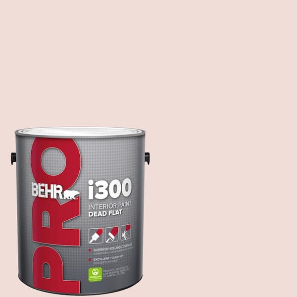 BEHR PRO 1 gal. #BIC-05 Shabby Chic Pink Dead Flat Interior Paint