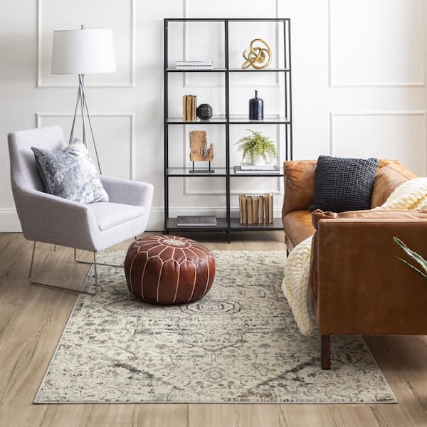 Damon Cream 7 ft. 10 in. x 10 ft. Area Rug