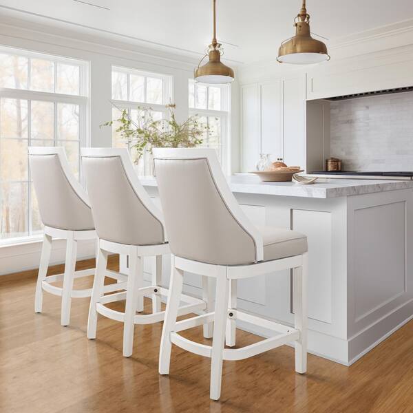Tall white stool discount