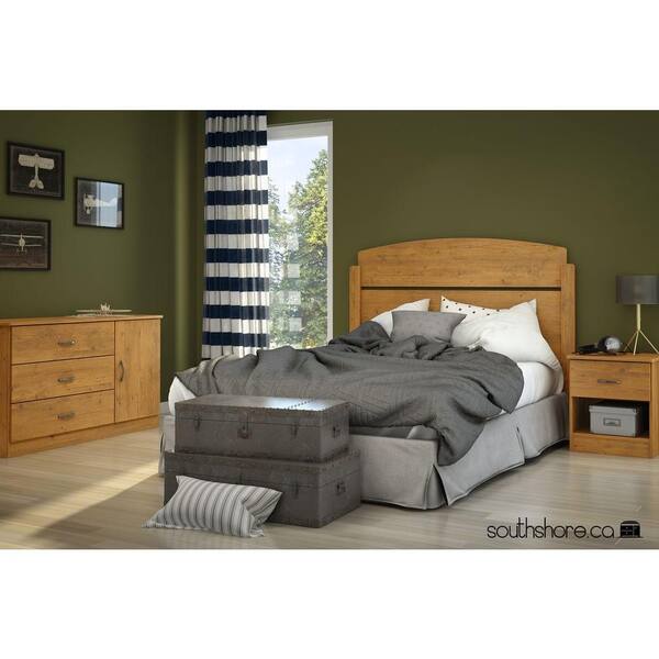 South Shore Libra Country Pine Full Kids Headboard