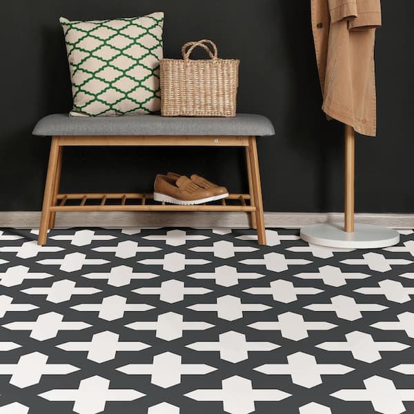 Modern peel and stick floor tile discount
