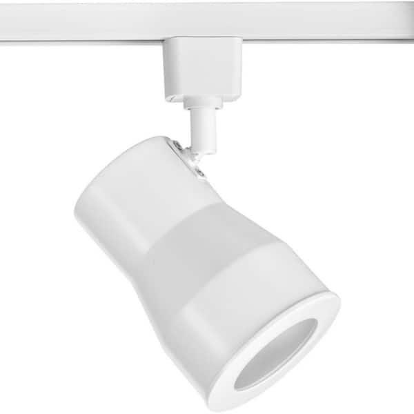Progress Lighting White Integrated LED Track Lighting Head