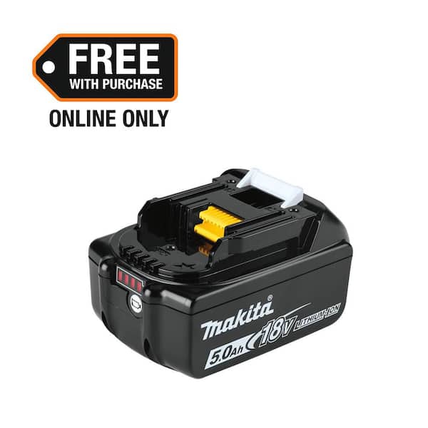18V LXT Lithium-Ion High Capacity Battery Pack 5.0Ah with Fuel Gauge